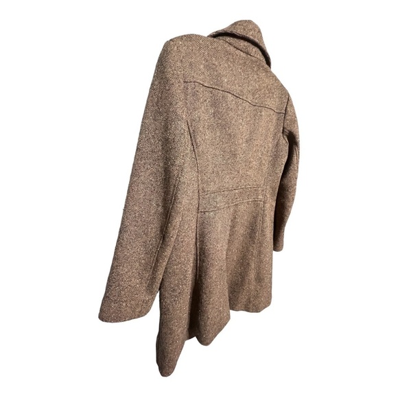 Gap Factory Wool Tweed Duffle Coat W/Toggle Fasteners Vintage Inspired Timeless - Picture 8 of 14